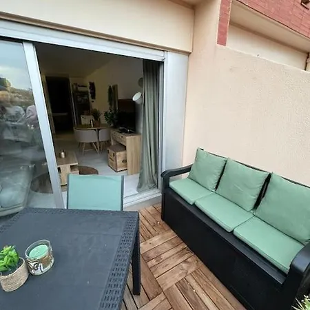 Blue Bay Home, Tennis, Piscine, Boulodrome Apartment Antibes